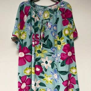 Floral Women's Top - Multicolor